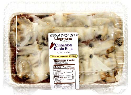 Wegmans Food Markets, Inc. Issues Allergy Alert on Undeclared Egg in Wegmans Cinnamon Raisin Buns, 12 oz.